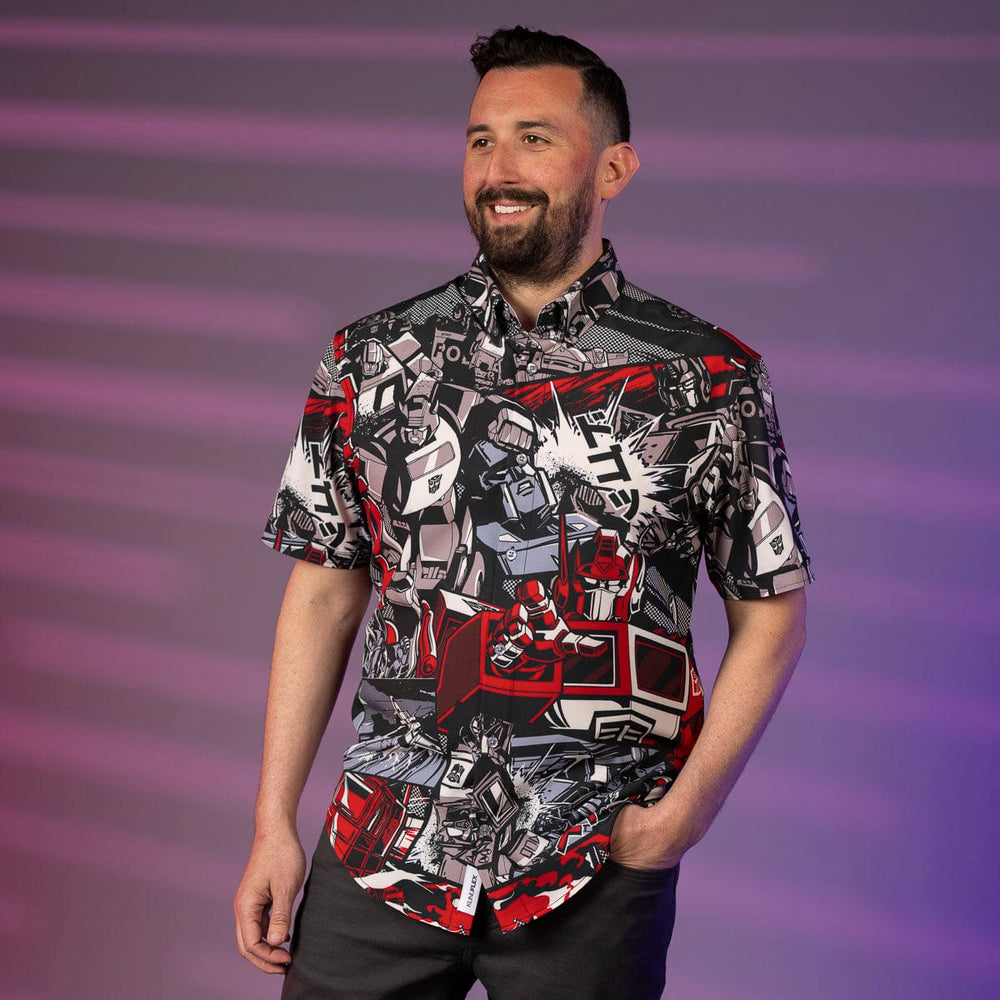 Transformers "‘Til All Are One" – KUNUFLEX Short Sleeve Shirt - Image 2
