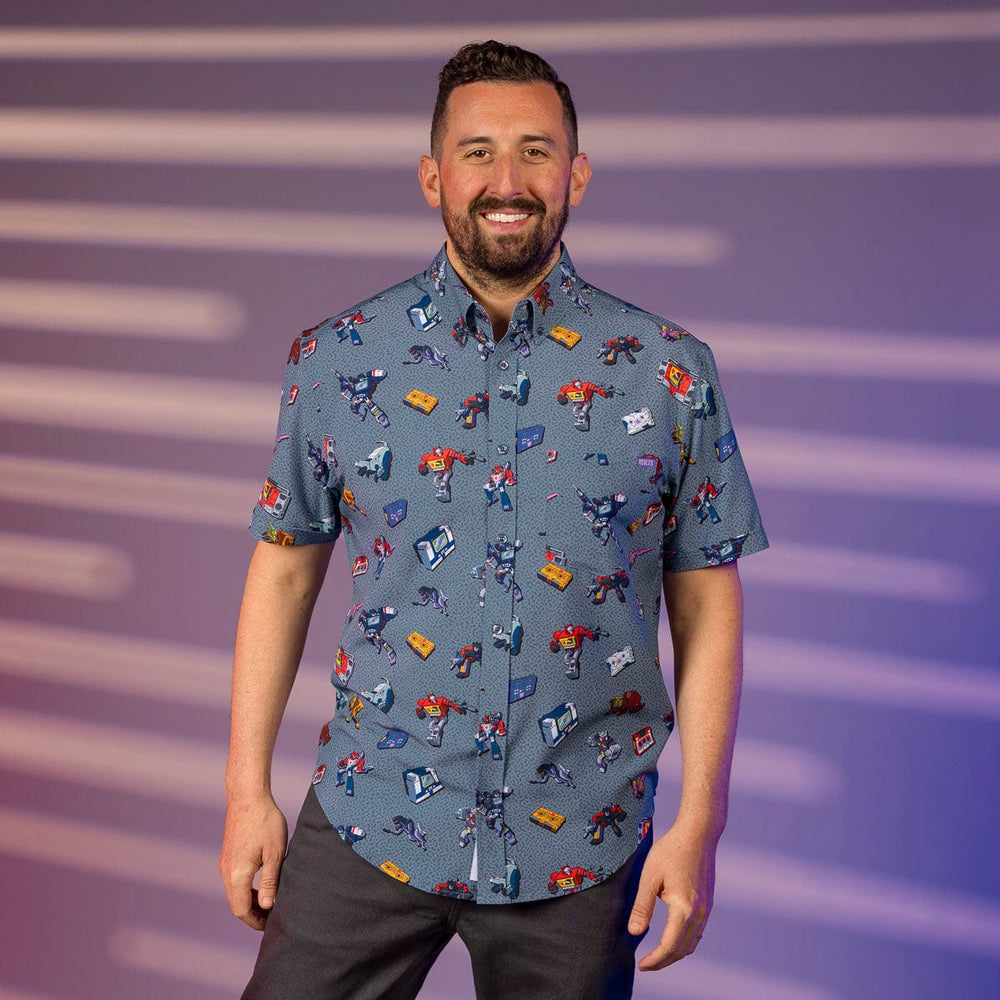 Transformers "Boombox Beatdown" – KUNUFLEX Short Sleeve Shirt - Image 4