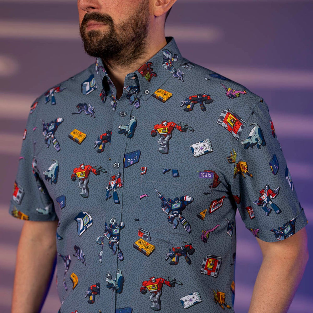 Transformers "Boombox Beatdown" – KUNUFLEX Short Sleeve Shirt - Image 2