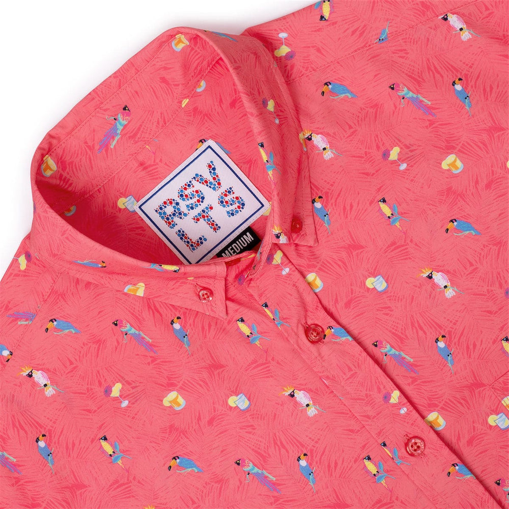 Tropical Flocktails – KUNUFLEX Short Sleeve Shirt - Image 4