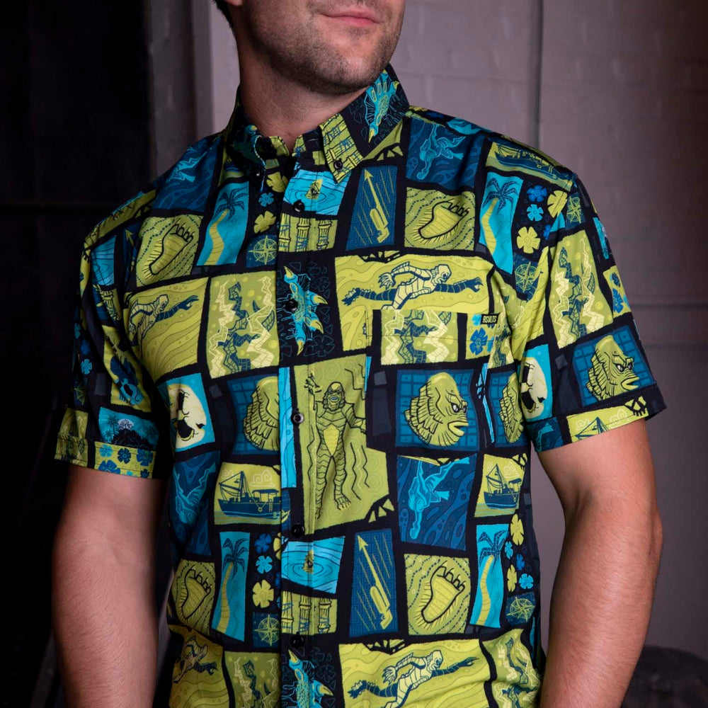Universal Monsters "Creature From the Black Lagoon" – KUNUFLEX Short Sleeve Shirt - Image 8