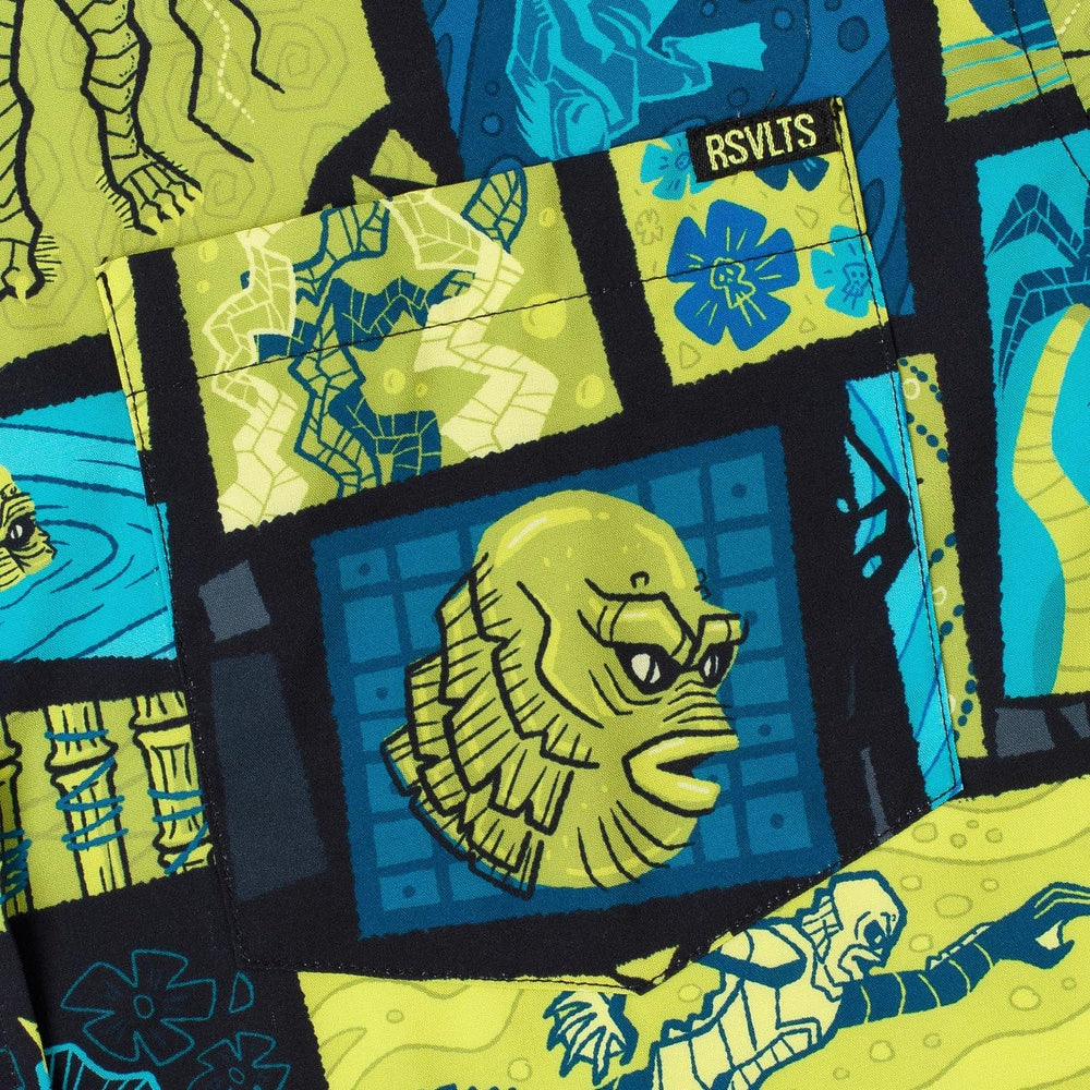 Universal Monsters "Creature From the Black Lagoon" – KUNUFLEX Short Sleeve Shirt - Image 6