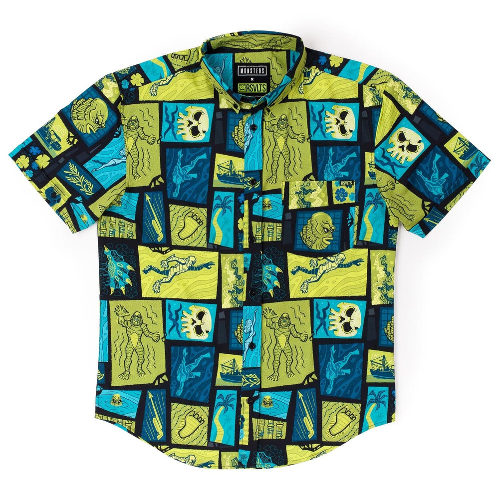 Universal Monsters "Creature From the Black Lagoon" – KUNUFLEX Short Sleeve Shirt - Image 3