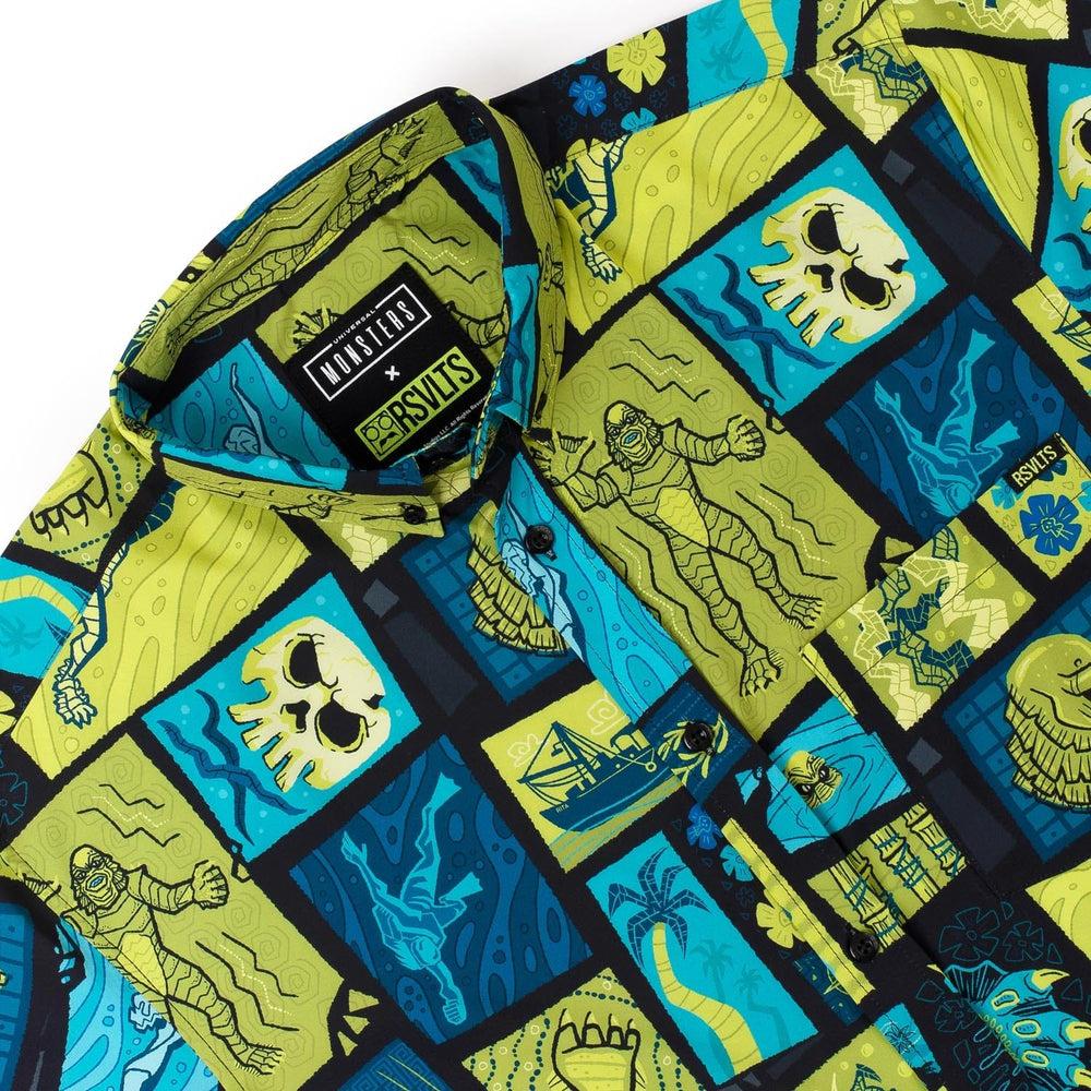 Universal Monsters "Creature From the Black Lagoon" – KUNUFLEX Short Sleeve Shirt - Image 5