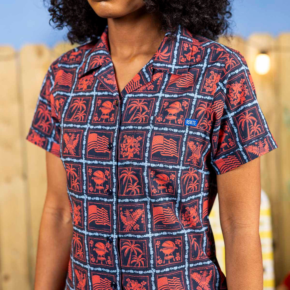 Grillaxin’ – Women's KUNUFLEX Short Sleeve Shirt - Image 3