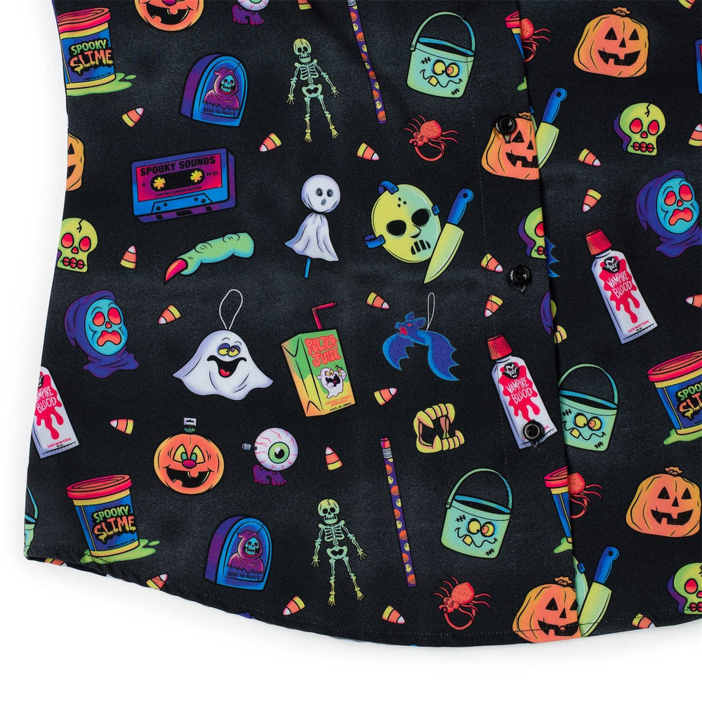 Neon Nostalgia – Women's KUNUFLEX Short Sleeve Shirt - Image 7
