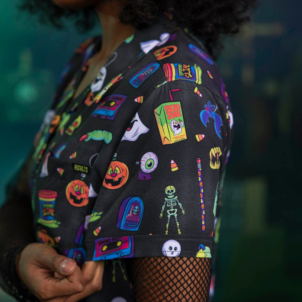 Neon Nostalgia – Women's KUNUFLEX Short Sleeve Shirt - Image 3