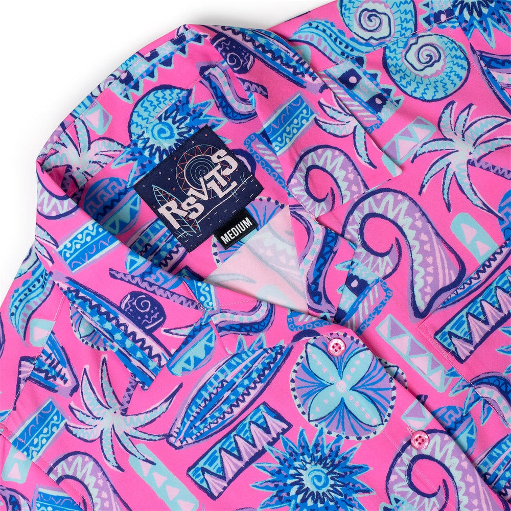 Pink Sand Beach – Women's KUNUFLEX Short Sleeve Shirt - Image 3