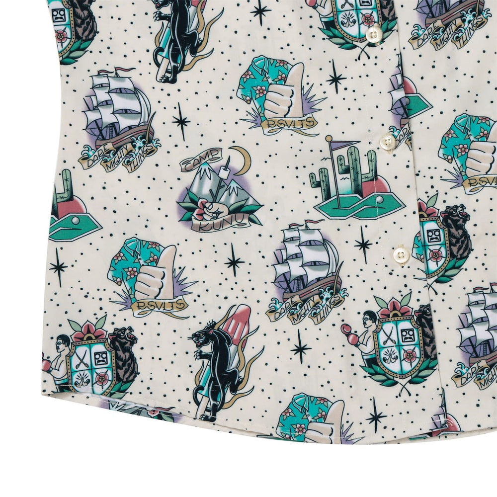 RSVLTS, Ink – Women's KUNUFLEX Short Sleeve Shirt - Image 4