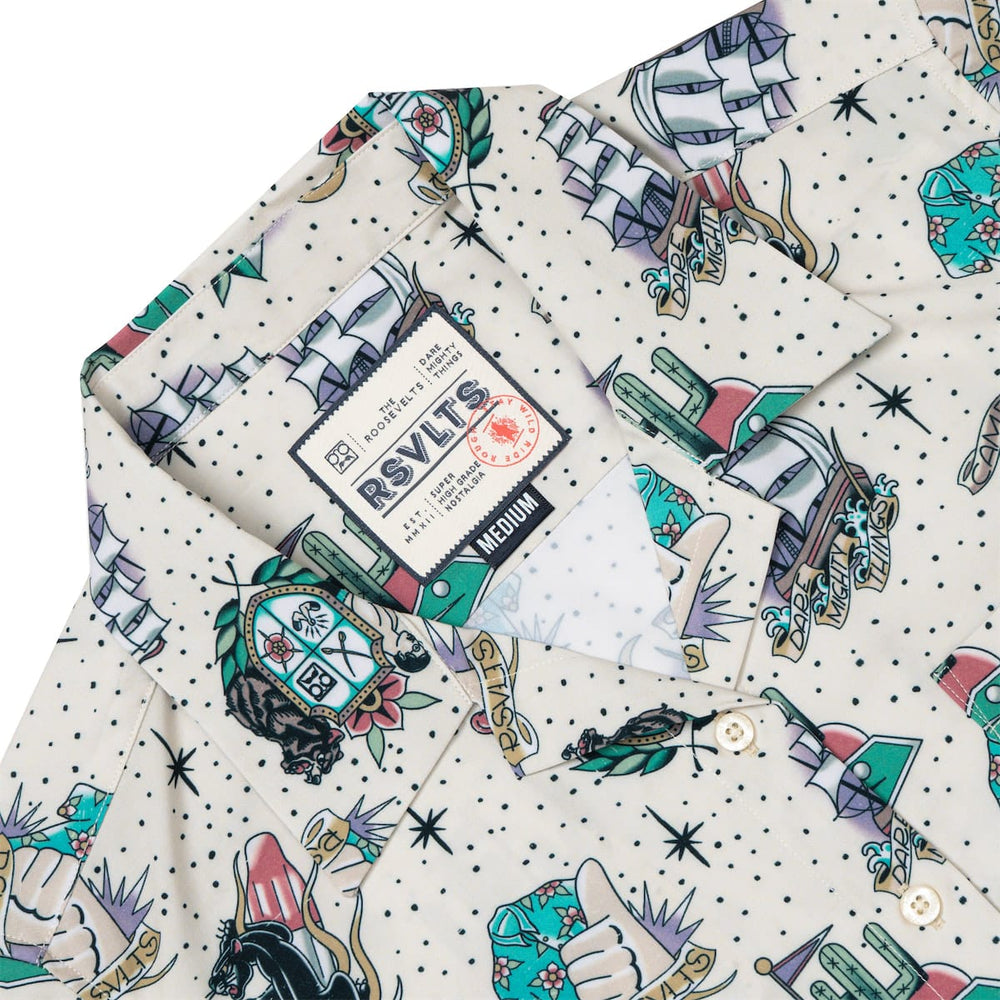 RSVLTS, Ink – Women's KUNUFLEX Short Sleeve Shirt - Image 3