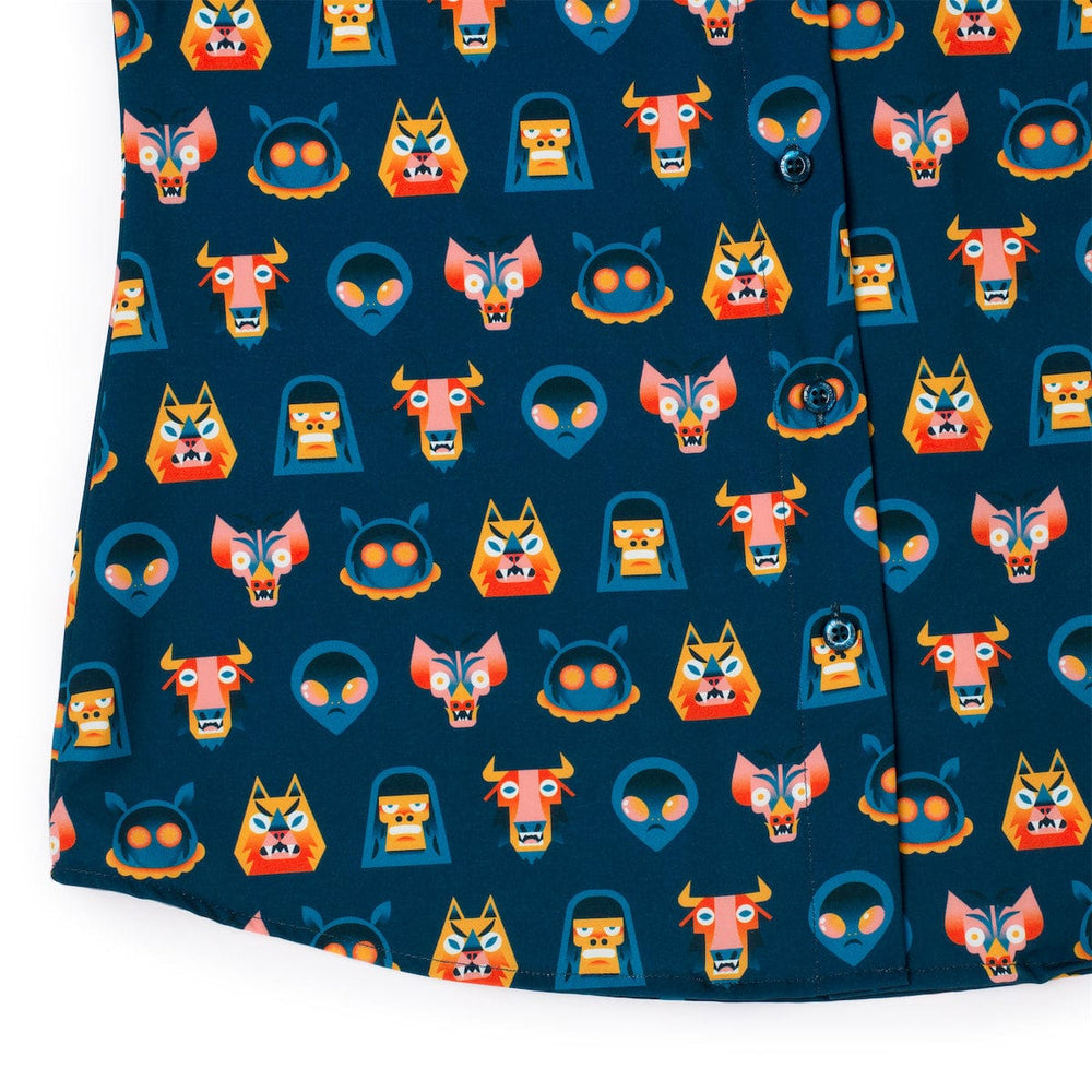 Tales from the Cryptids – Women's KUNUFLEX Short Sleeve Shirt - Image 4