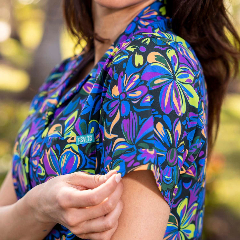 Ultraviolet – Women's KUNUFLEX Short Sleeve Shirt - Image 5