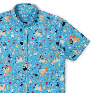 Bluey "Beach Day" – KUNUFLEX Short Sleeve Shirt