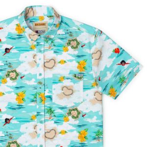 Bob's Burgers "Quickie Kiss-It Island" – KUNUFLEX Short Sleeve Shirt