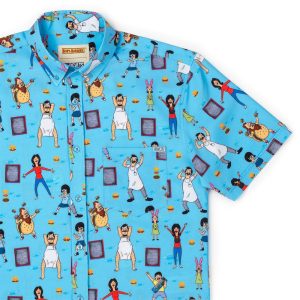 Bob's Burgers "Flippin’ Fantastic" – KUNUFLEX Short Sleeve Shirt