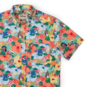 Disney Lilo & Stitch “Let’s Dance” – KUNUFLEX Short Sleeve Shirt