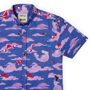 Disney Lilo & Stitch “Nobody Gets Left Behind” – KUNUFLEX Short Sleeve Shirt