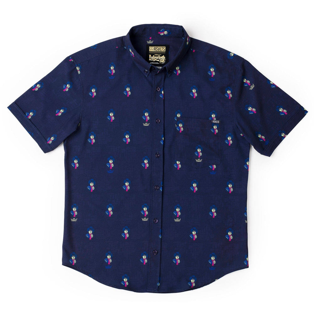 Labyrinth "Ello!" – KUNUFLEX Short Sleeve Shirt - Image 3
