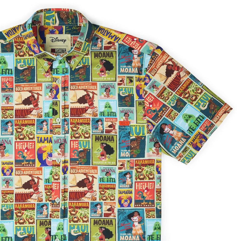 Disney’s Moana "The Ocean Is Calling" – KUNUFLEX Short Sleeve Shirt
