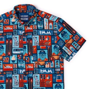 Paging Mr. Morrow "Hey, Friends" – KUNUFLEX Short Sleeve Shirt