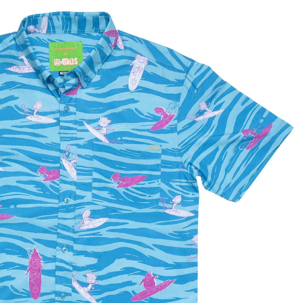 Rocket Power "Party Wave" – KUNUFLEX Short Sleeve Shirt - Image 3