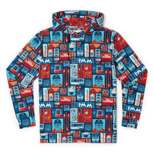 Paging Mr. Morrow "Hey, Friends" – Performance Hoodie