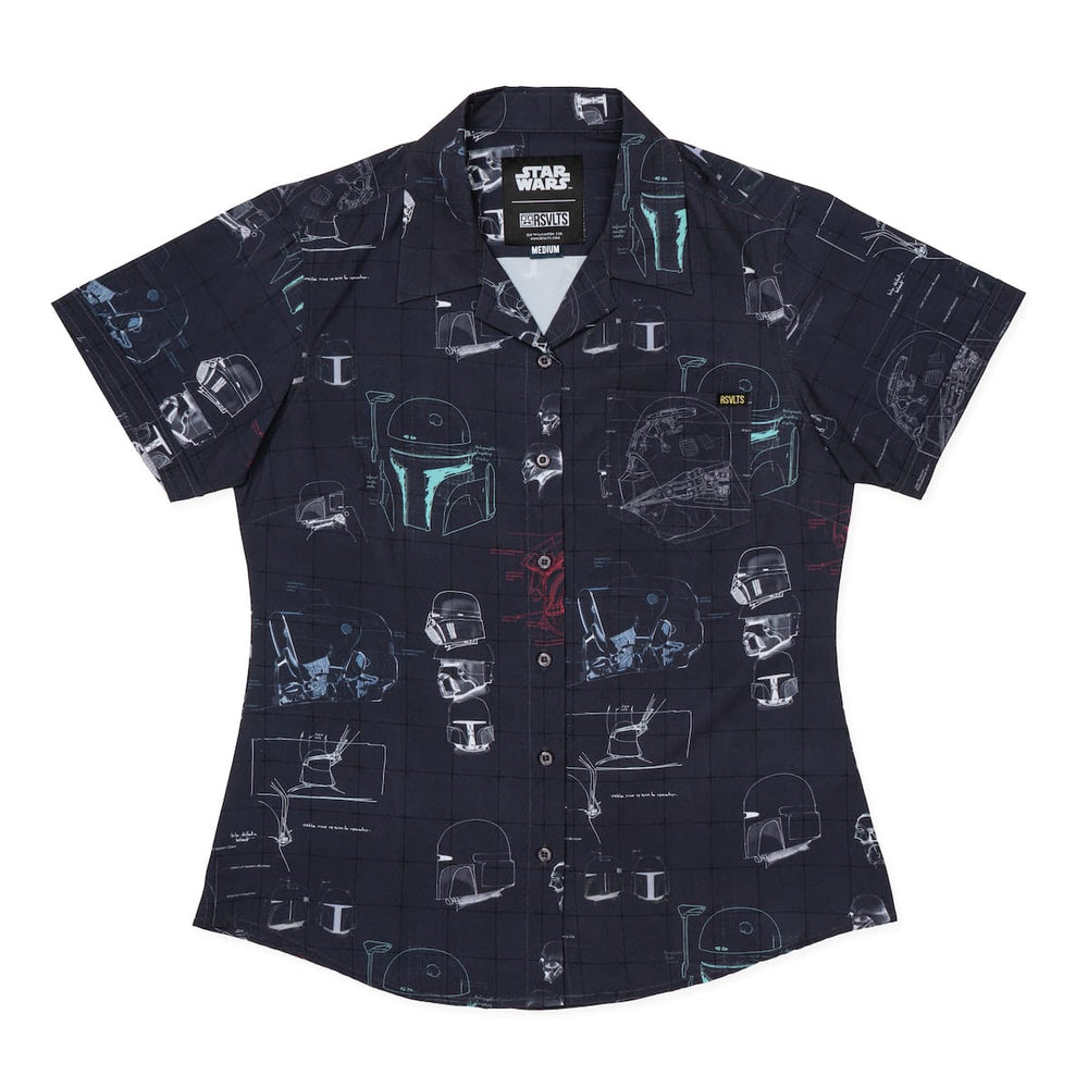 Star Wars™ "Helmetrics" – Women's KUNUFLEX Short Sleeve Shirt - Image 2