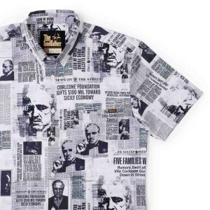 The Godfather “Headlines” – KUNUFLEX Short Sleeve Shirt