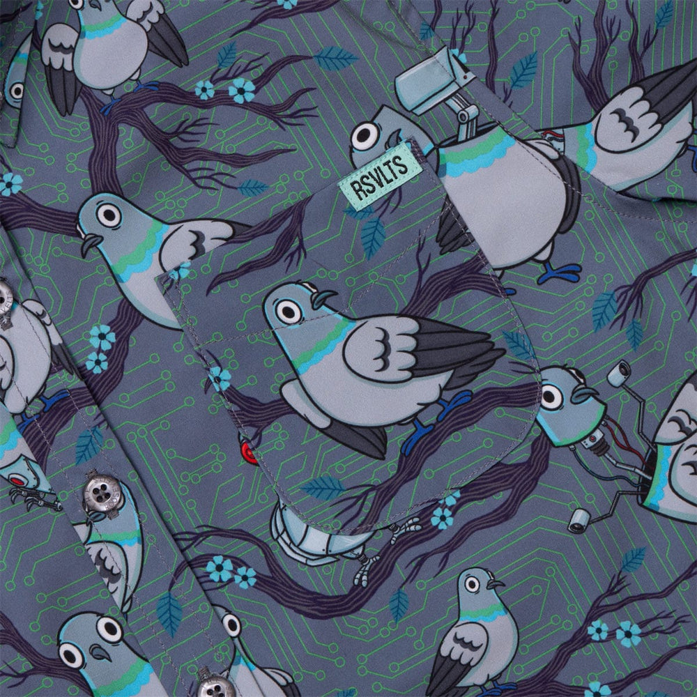 Bird Watching – Youth KUNUFLEX Short Sleeve Shirt - Image 2