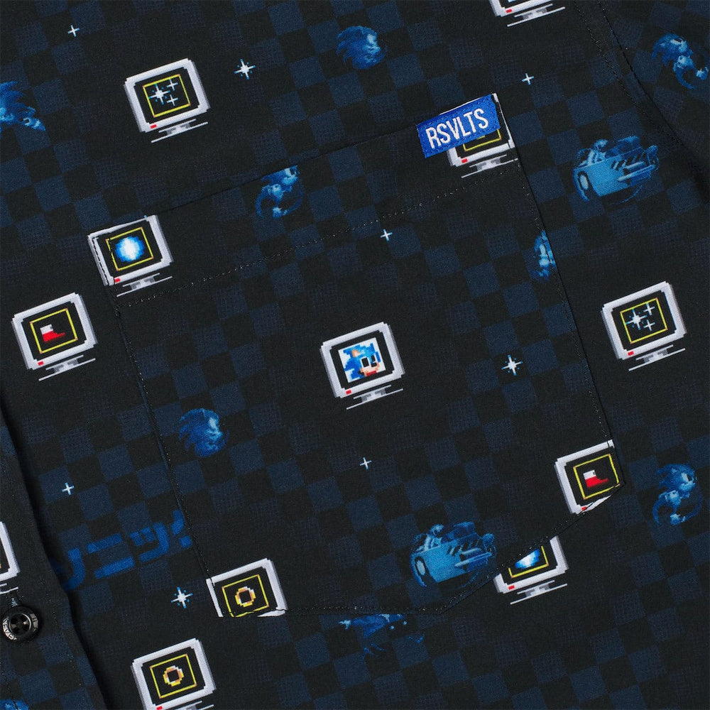 Sonic the Hedgehog "Power-Up" – KUNUFLEX Short Sleeve Shirt - Image 3