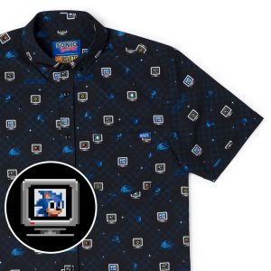 Sonic the Hedgehog "Power-Up" – KUNUFLEX Short Sleeve Shirt