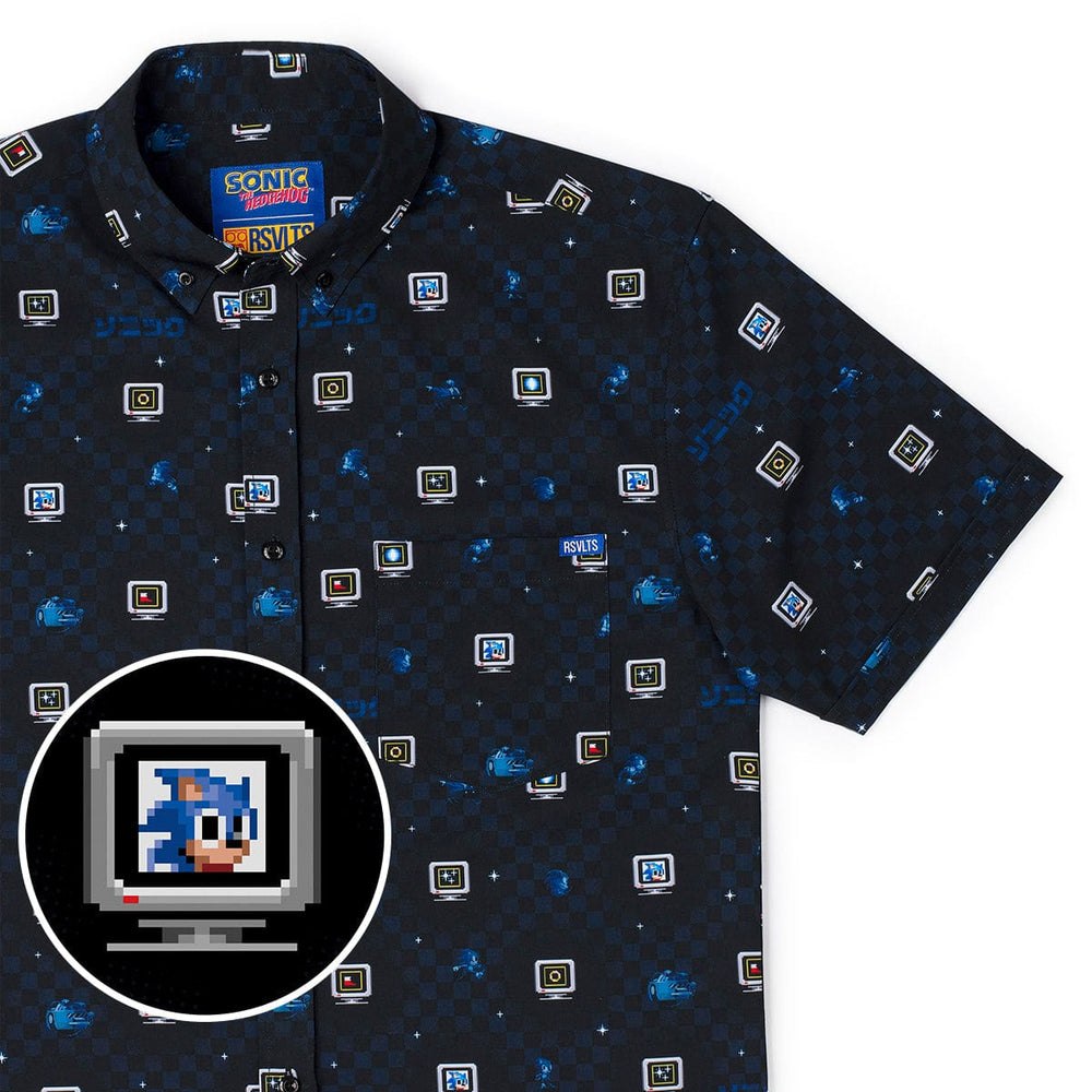 Sonic the Hedgehog "Power-Up" – KUNUFLEX Short Sleeve Shirt