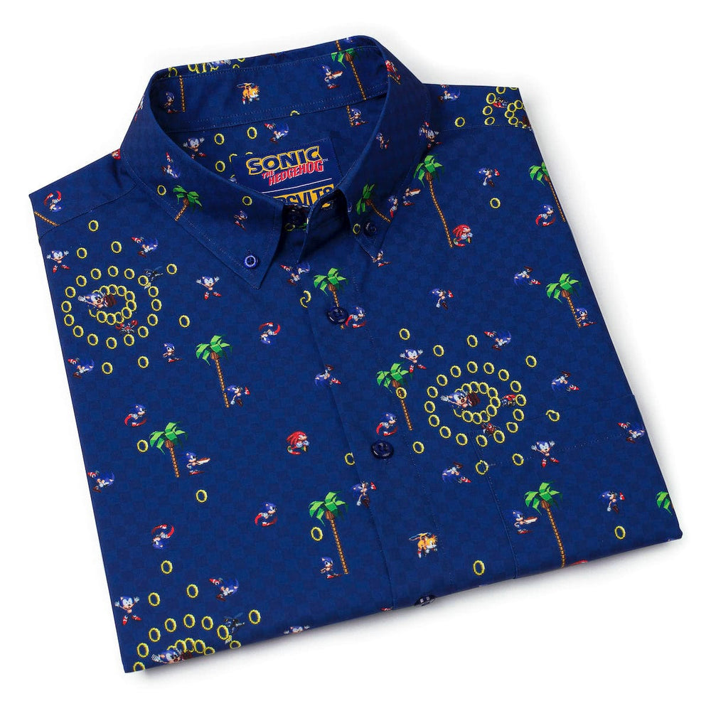 Sonic the Hedgehog "Sonic Interrupted" – KUNUFLEX Short Sleeve Shirt - Image 8