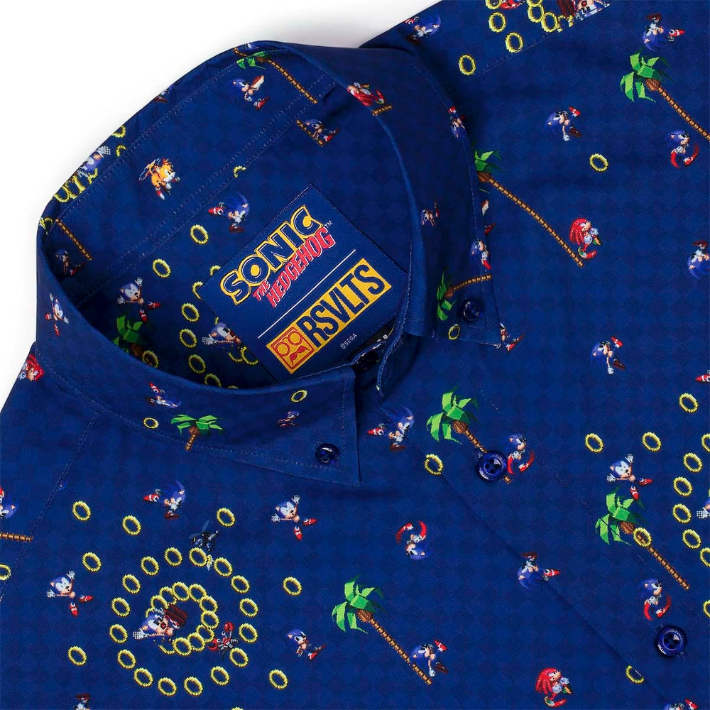 Sonic the Hedgehog "Sonic Interrupted" – KUNUFLEX Short Sleeve Shirt - Image 6