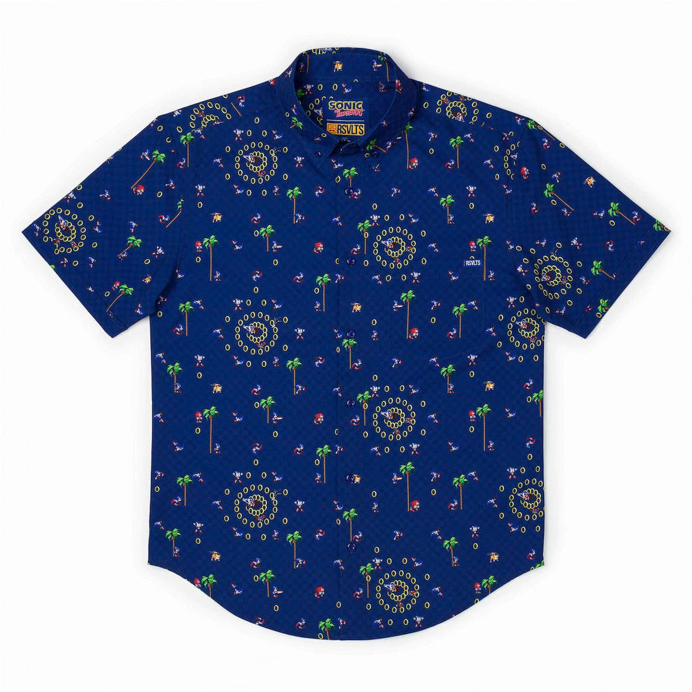 Sonic the Hedgehog "Sonic Interrupted" – KUNUFLEX Short Sleeve Shirt - Image 5