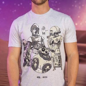 Star Wars™ "Droid Drawings" – Crewneck Tee