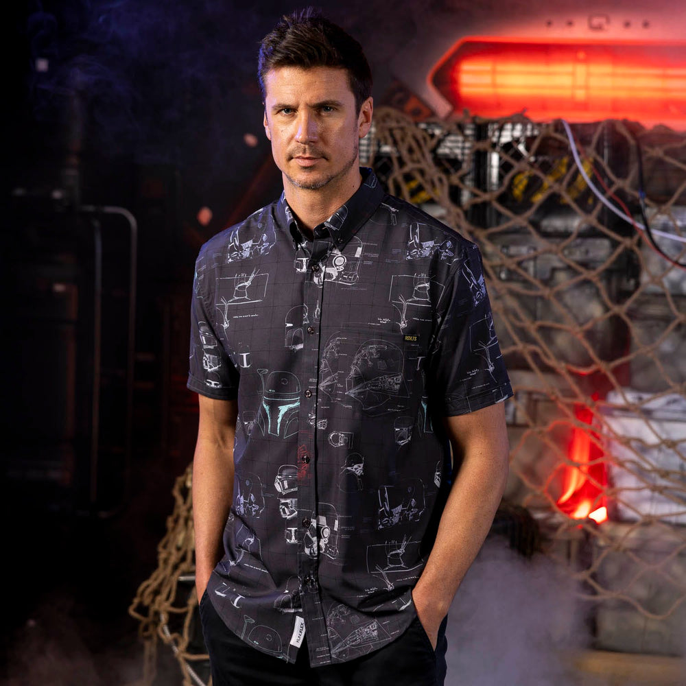 Star Wars™ "Helmetrics" – KUNUFLEX Short Sleeve Shirt - Image 2