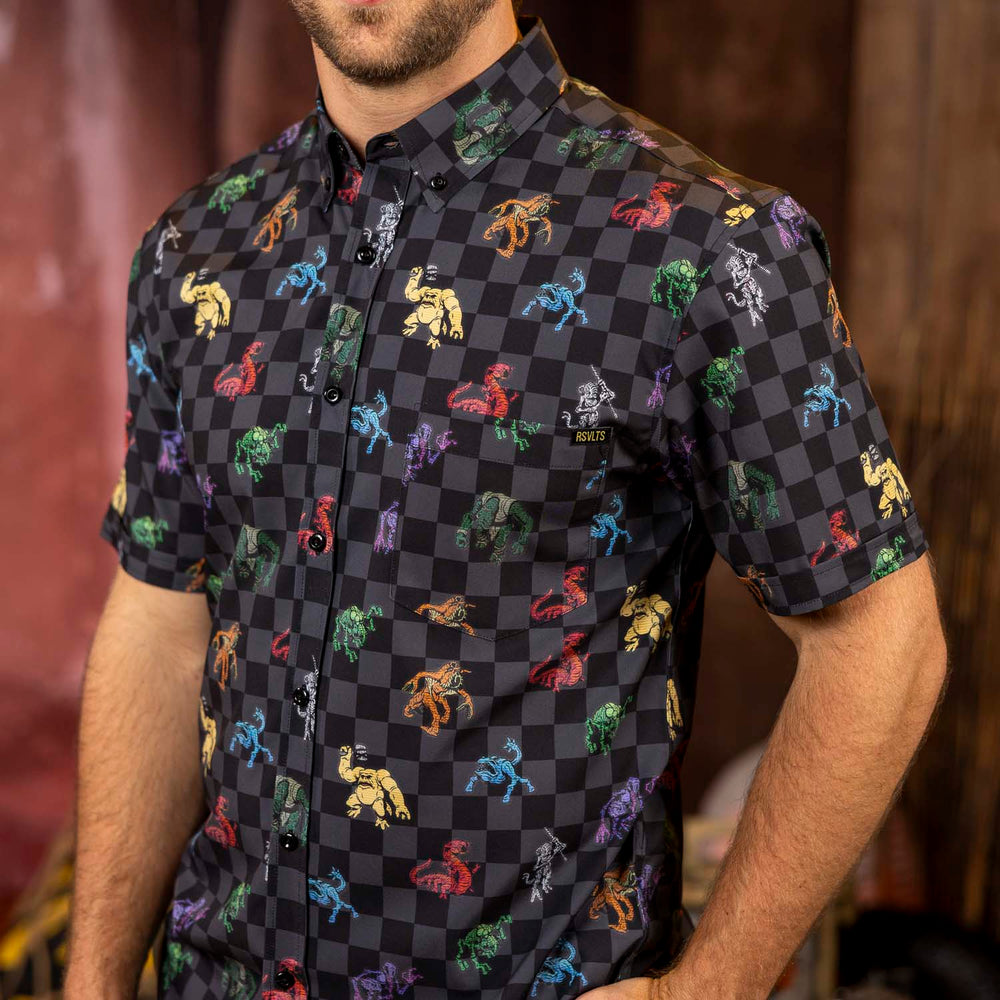 Star Wars™ "Holochess" – KUNUFLEX Short Sleeve Shirt - Image 4