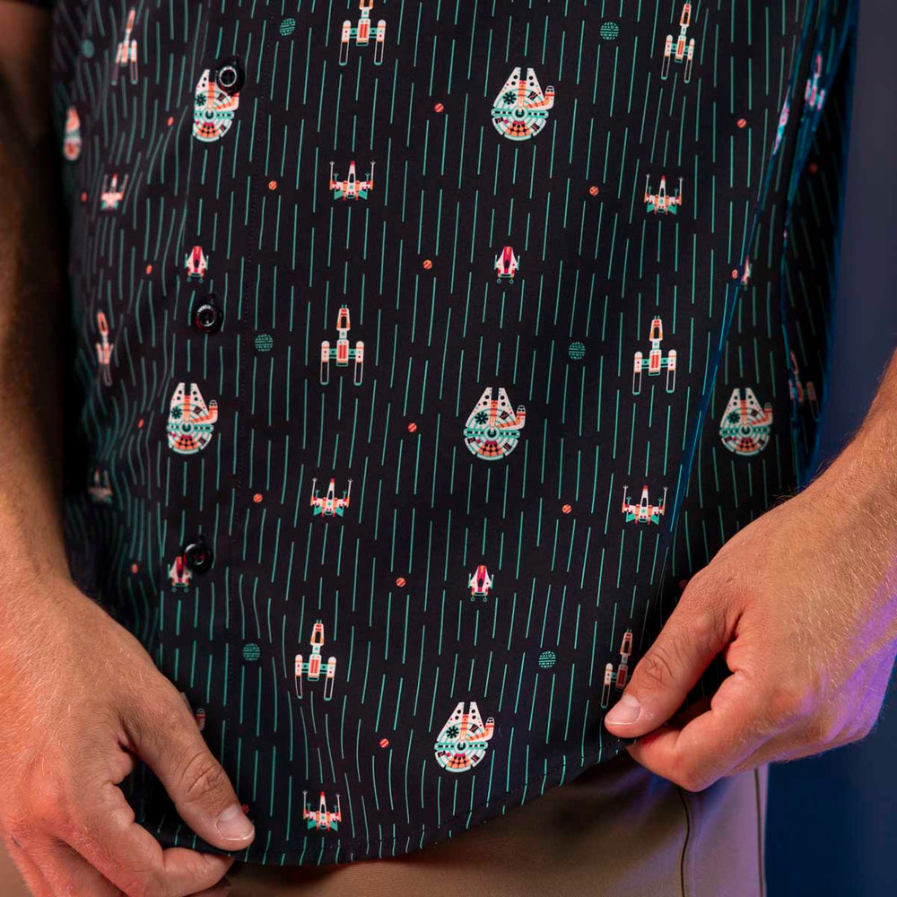 Star Wars™ "Rebel Rides" – KUNUFLEX Short Sleeve Shirt - Image 4