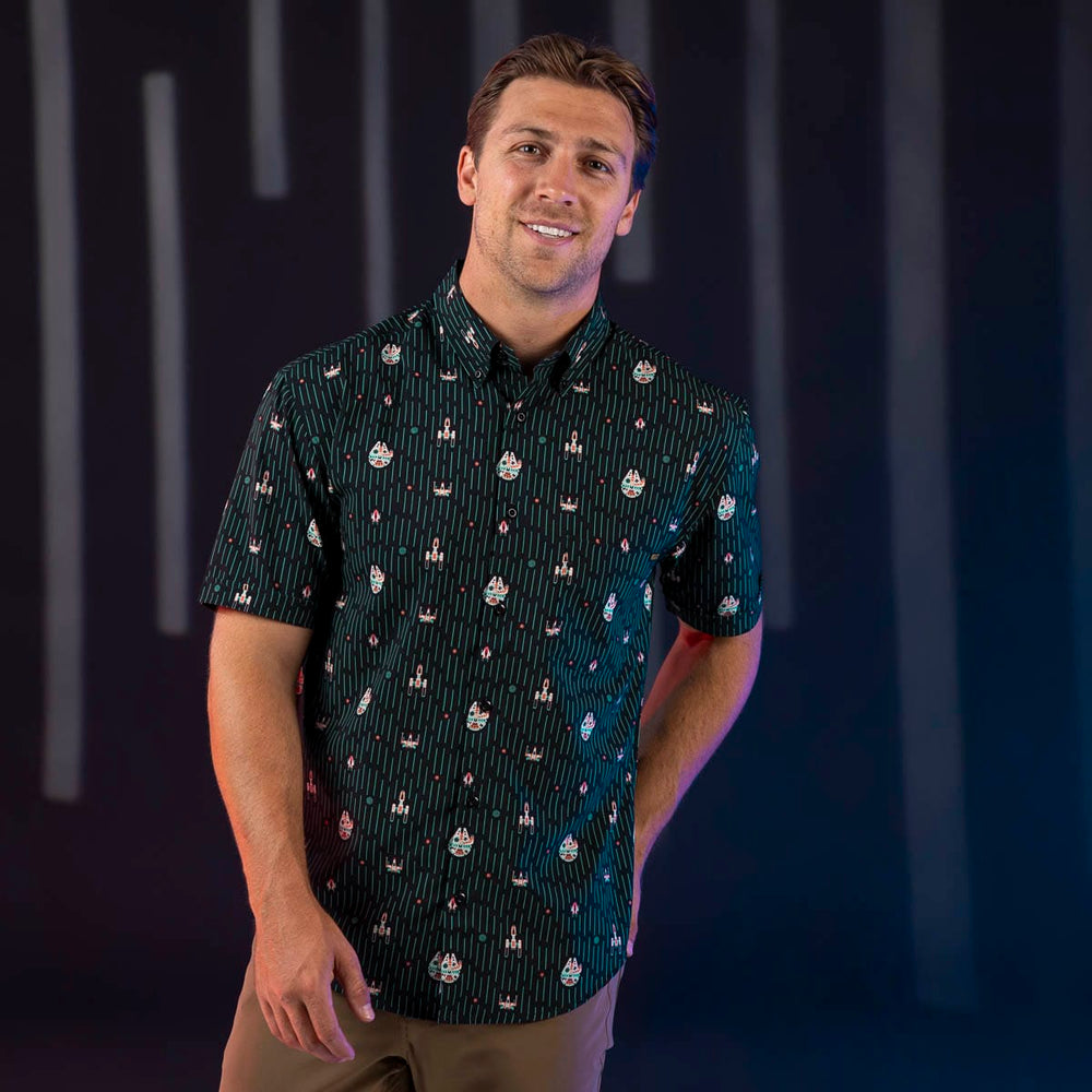 Star Wars™ "Rebel Rides" – KUNUFLEX Short Sleeve Shirt - Image 3