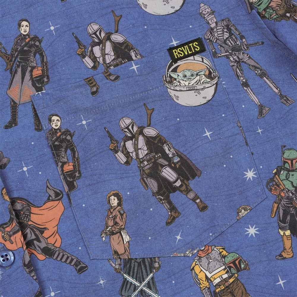 Star Wars™ "Retro Mando" – KUNUFLEX Short Sleeve Shirt - Image 3