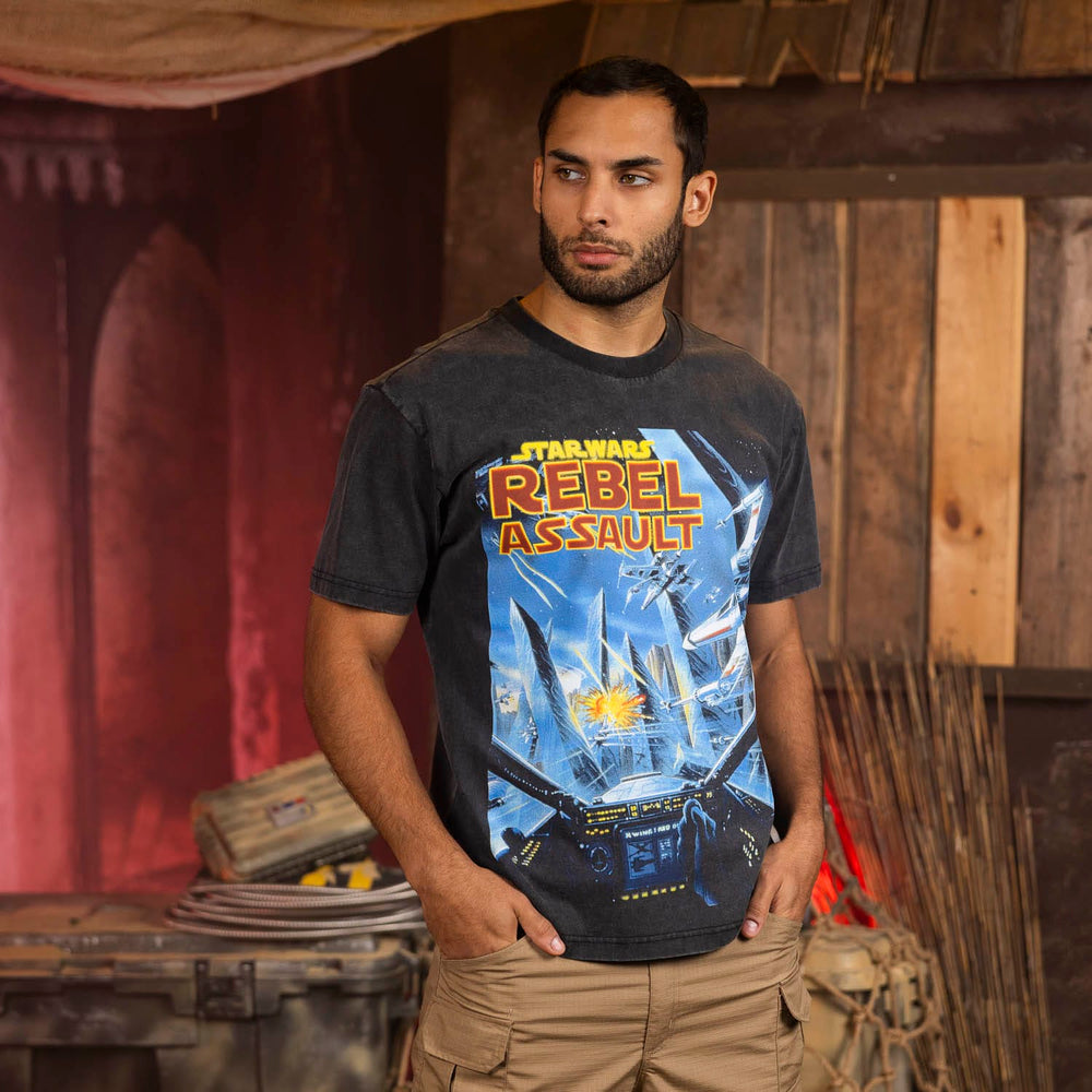 Star Wars™ "Rebel Assault" – Vintage Crewneck Tee - Image 2
