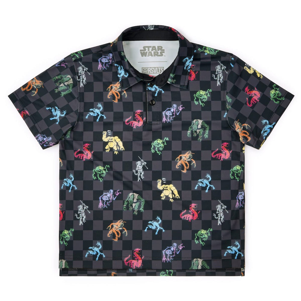Star Wars™ "Holochess" – Youth All-Day Polo
