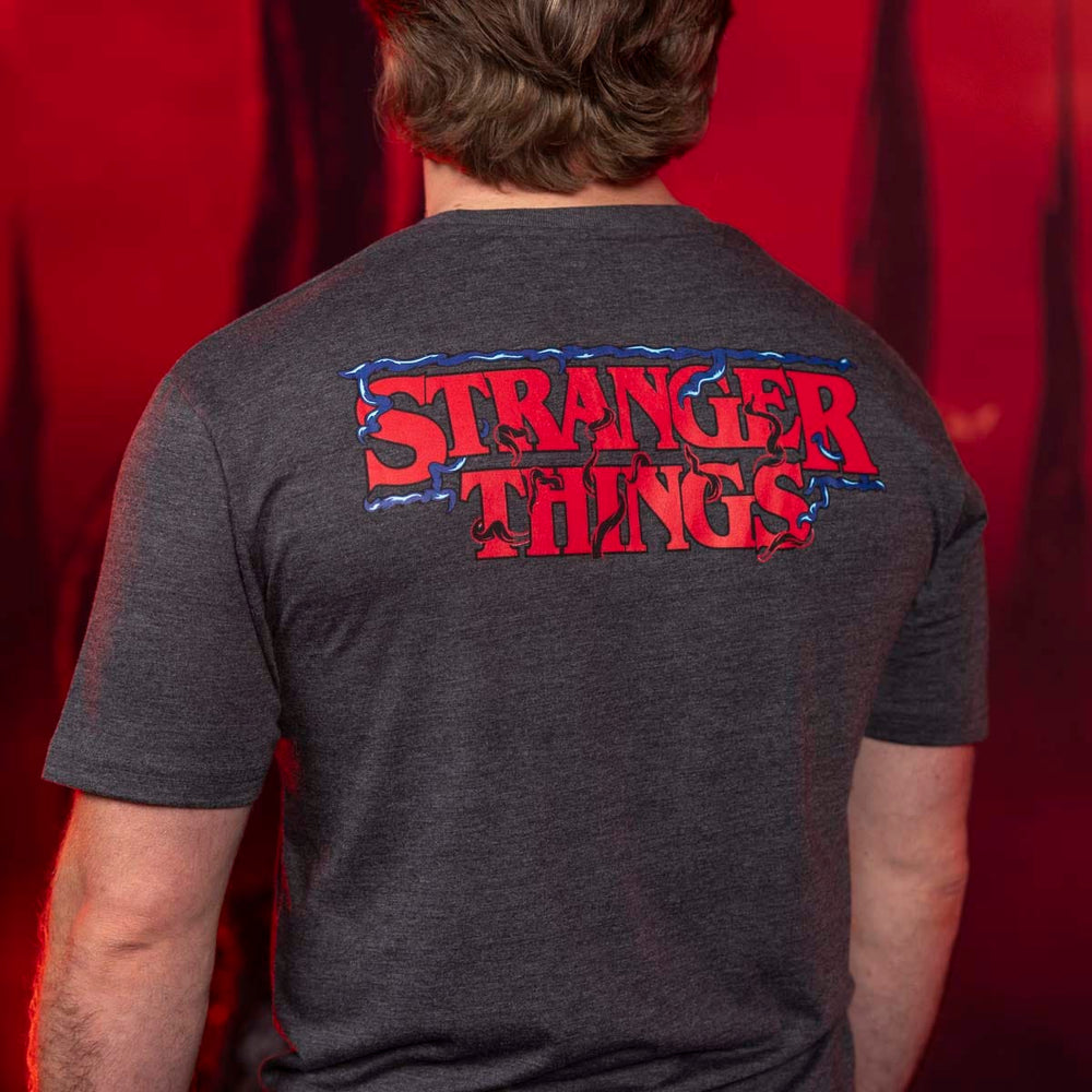Stranger Things "Hawkins, Indiana" – Crewneck Tee - Image 2