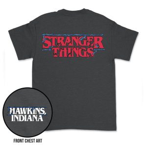 Stranger Things "Hawkins, Indiana" – Crewneck Tee