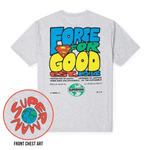 Superman™ "Force for Good" – Crewneck Tee