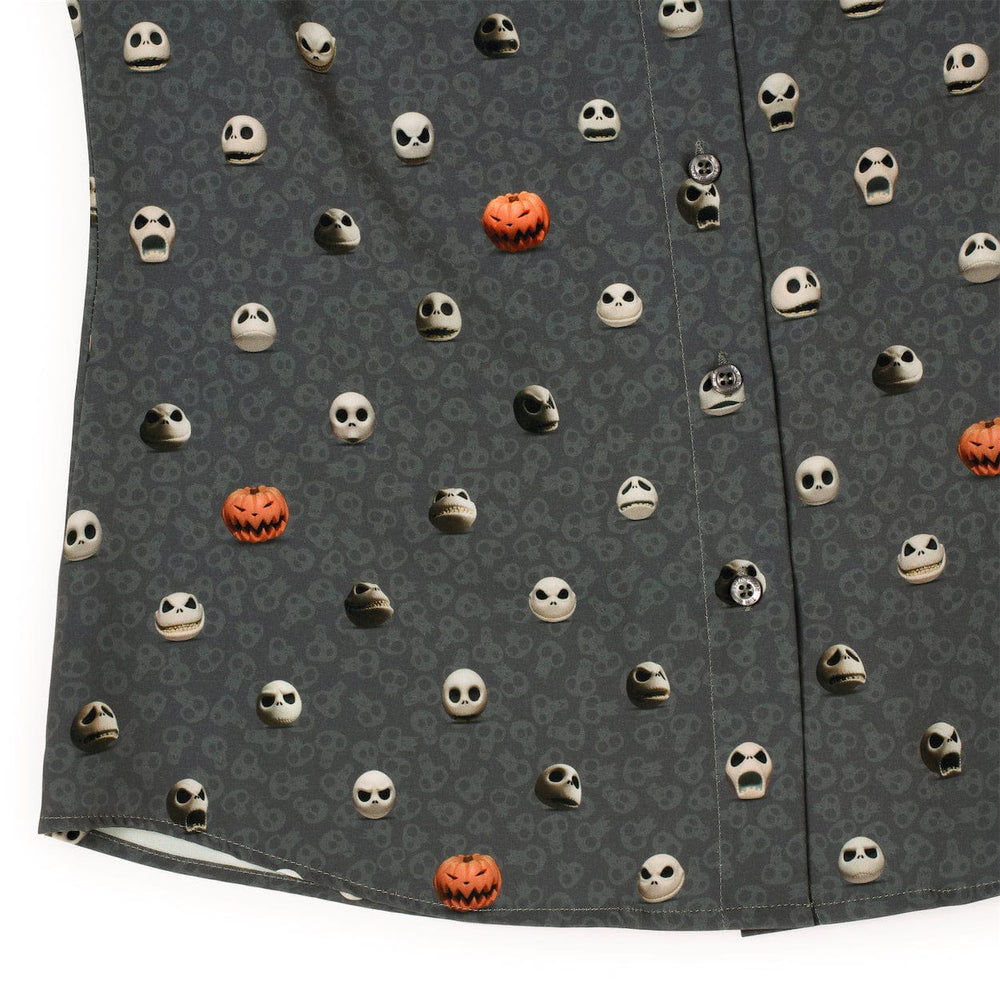 Disney Tim Burton's The Nightmare Before Christmas "Lil Jacks" Women's – KUNUFLEX Short Sleeve Shirt - Image 4