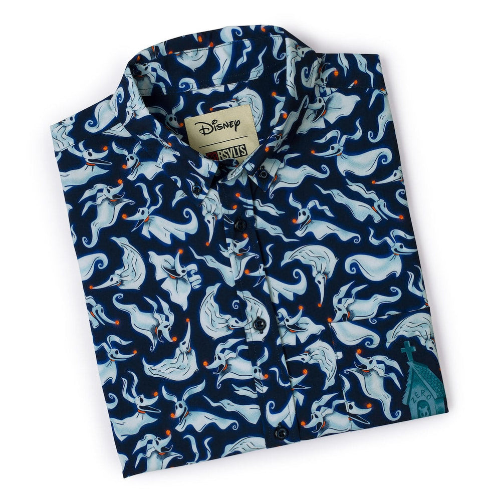Disney Tim Burton's The Nightmare Before Christmas "There Goes My Zero" – KUNUFLEX Short Sleeve Shirt - Image 8