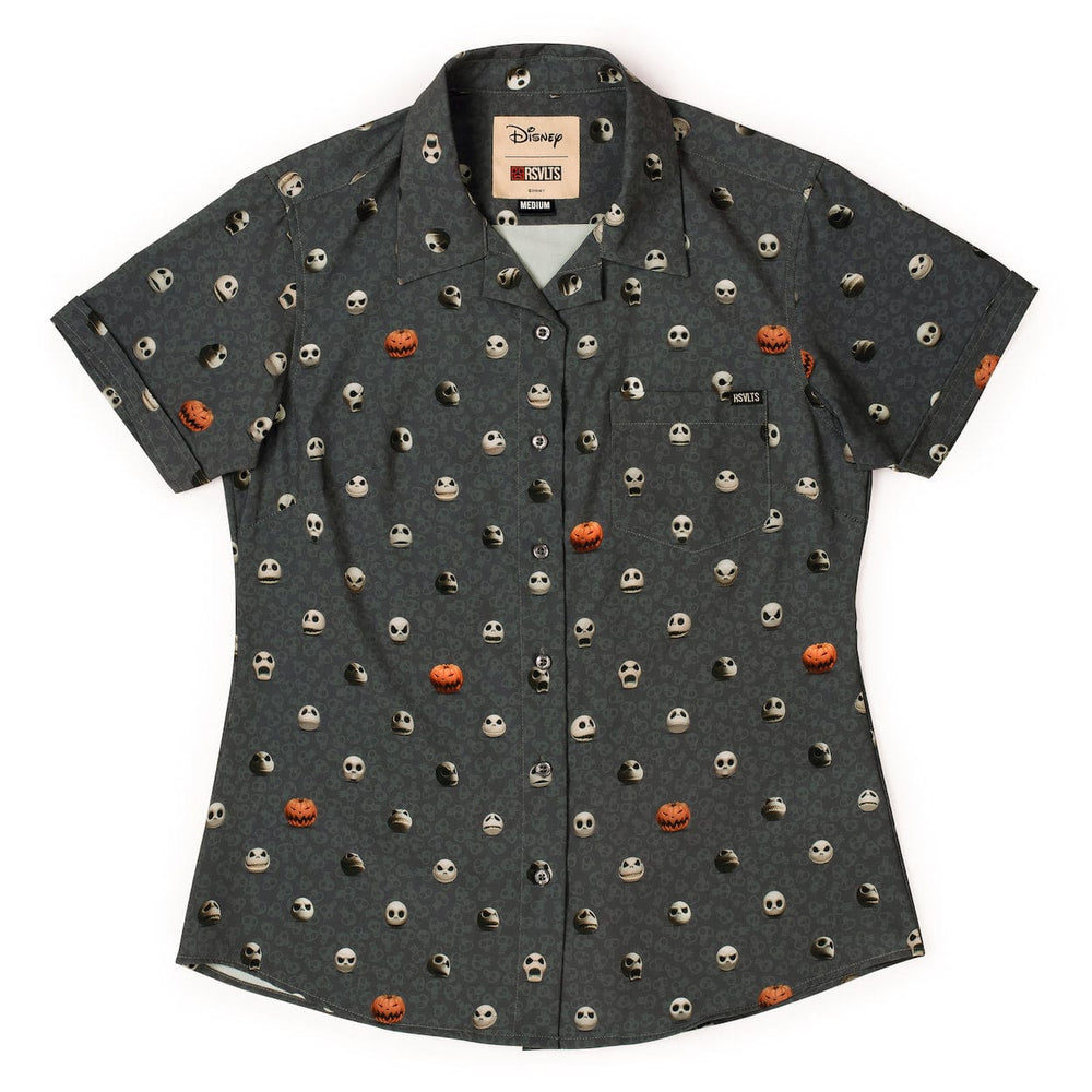 Disney Tim Burton's The Nightmare Before Christmas "Lil Jacks" Women's – KUNUFLEX Short Sleeve Shirt