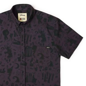 Disney Tim Burton's The Nightmare Before Christmas "Paint the Town Dead" – KUNUFLEX Short Sleeve Shirt
